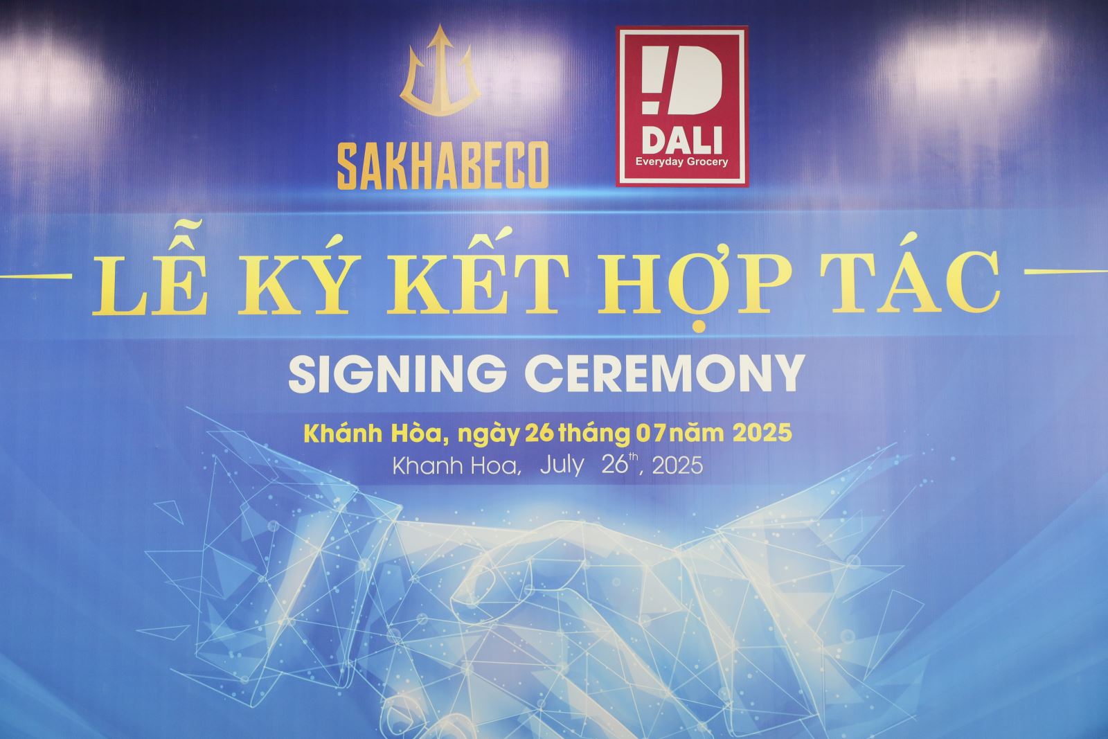 SAKHABECO và DALI Ký Kết Hợp Tác: Tự Tin Khẳng Định Uy Tín và Chất Lượng